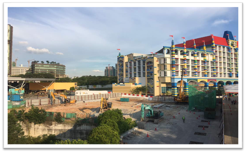 Sealife Legoland Centre Earthwork