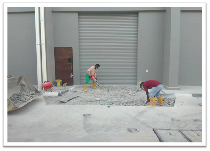 Renovation Work Mighty Bakery