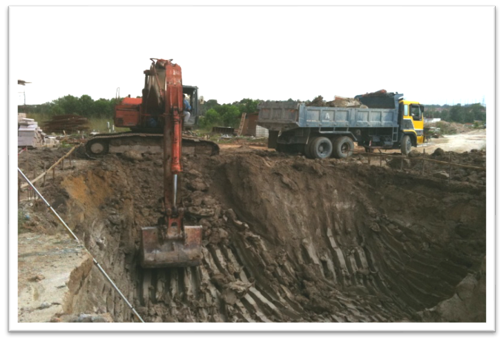 The Seed Swimming Pool Excavation
